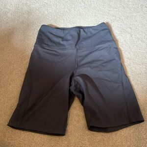 Grey Biker Shorts